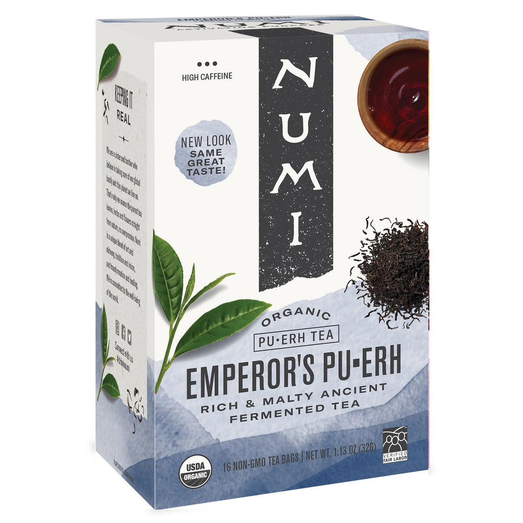 Numi Tea Emperor's Pu-erh Tea (6x16 Bag)-0