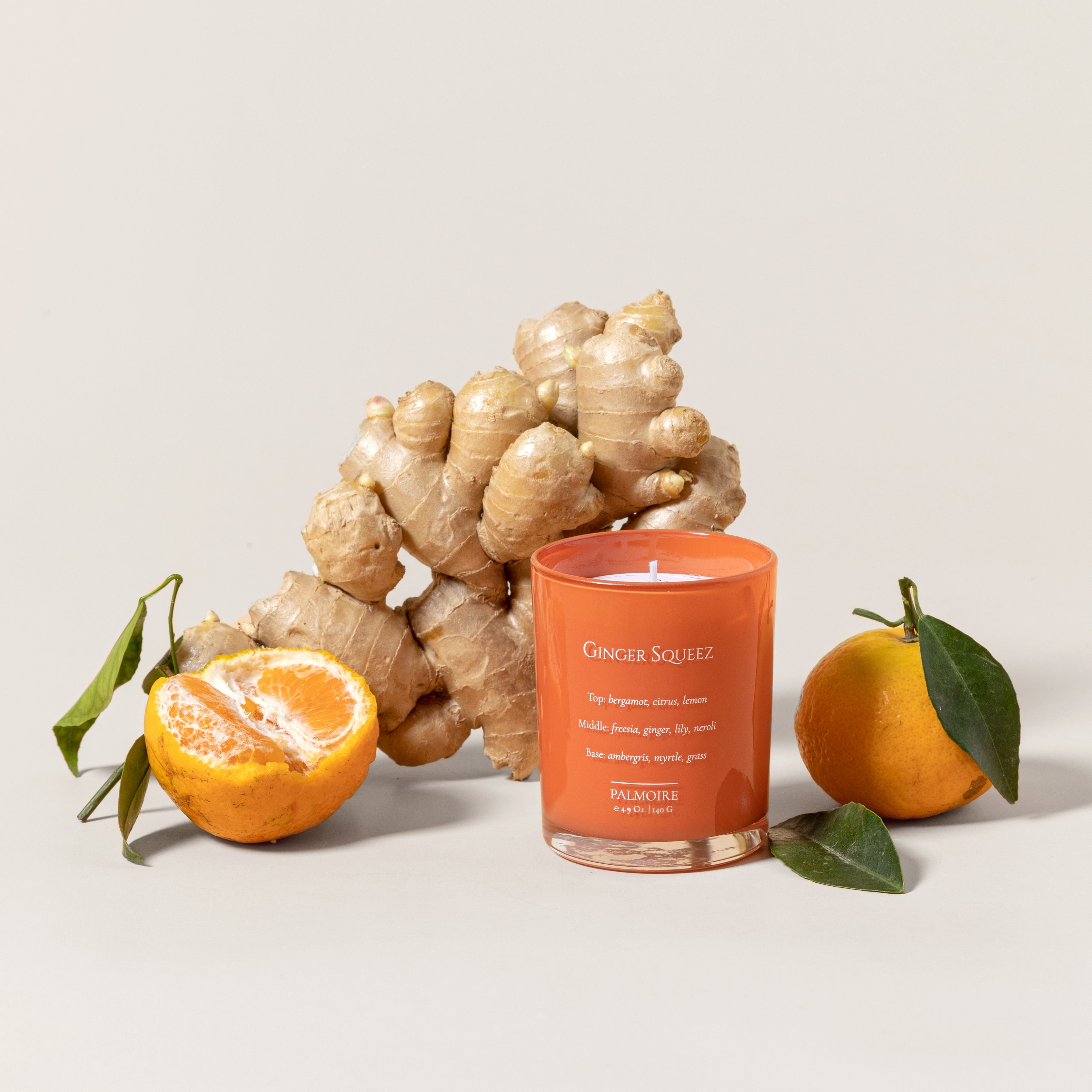 Ginger Squeeze Soy Wax Candle-0