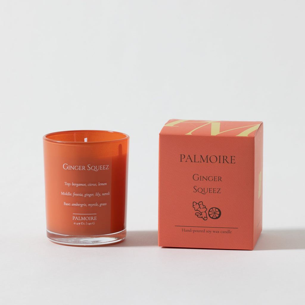 Ginger Squeeze Soy Wax Candle-1