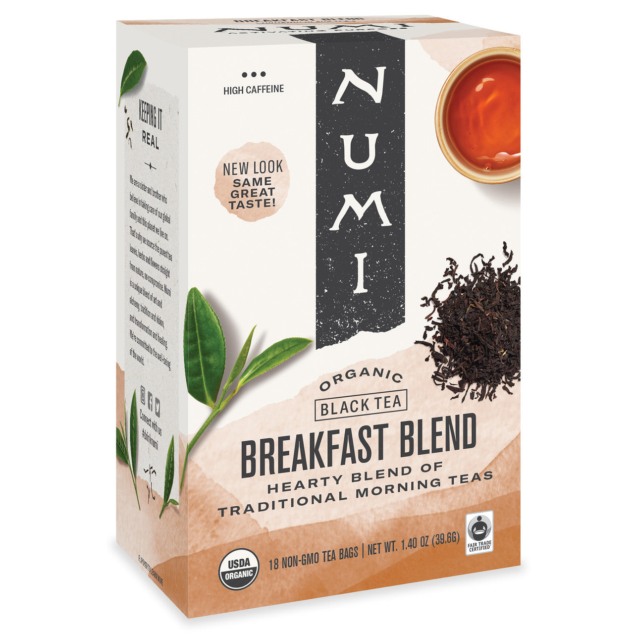 Numi Tea Breakfast Blend Black Tea (6x18 Bag)-0