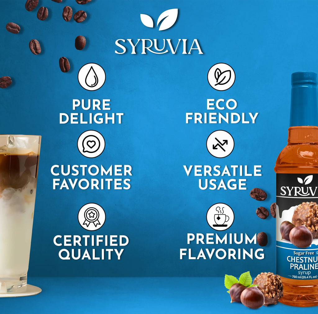 Sugar Free Chestnut Praline Syrup-4