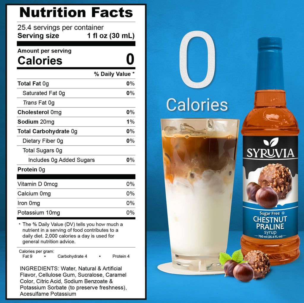 Sugar Free Chestnut Praline Syrup-2