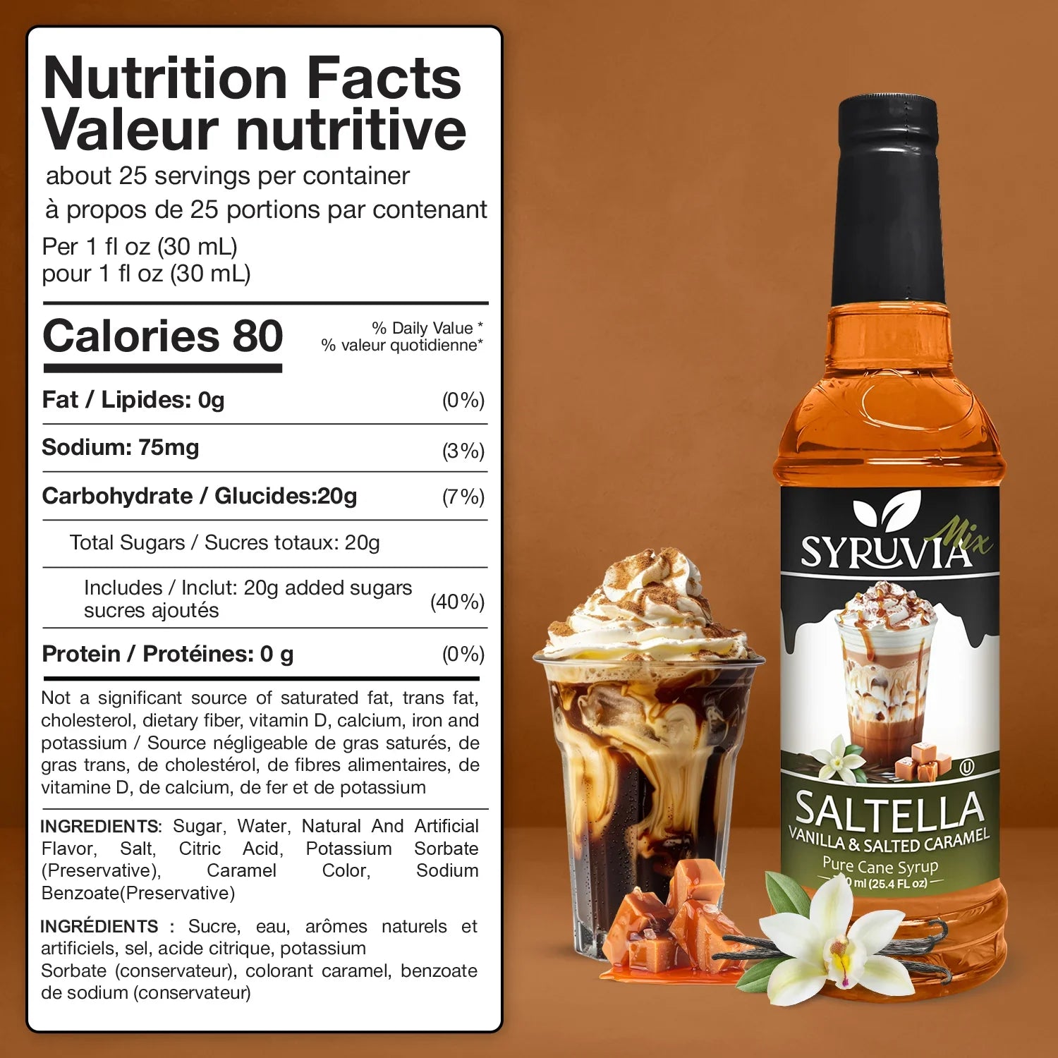 SALTELLA Syrup™  Vanilla Salted Caramel-2