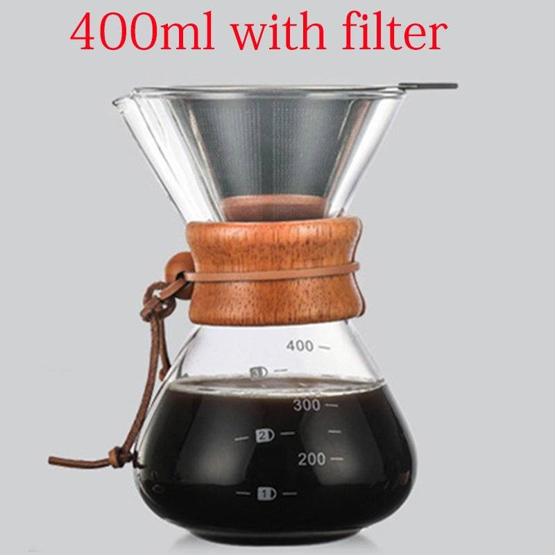 Glass Filter-Free Drip Coffee Maker-5