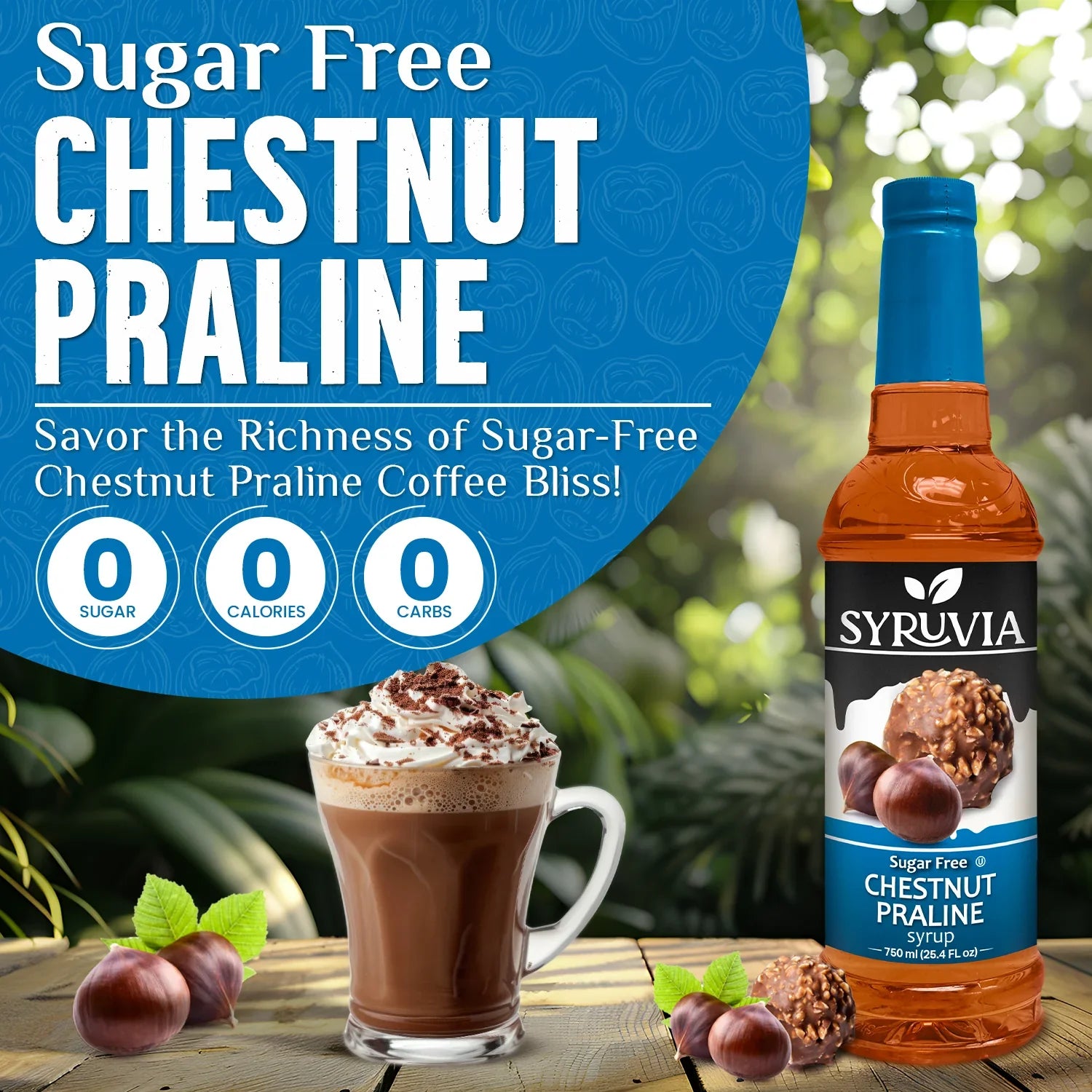 Sugar Free Chestnut Praline Syrup-1